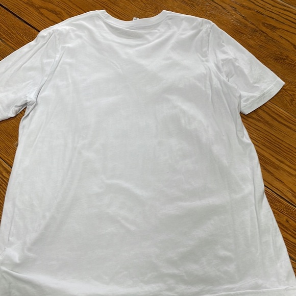 White graphic tee. Bella Canvas. Size XL. Fabric is 100% cotton. - Picture 5 of 5